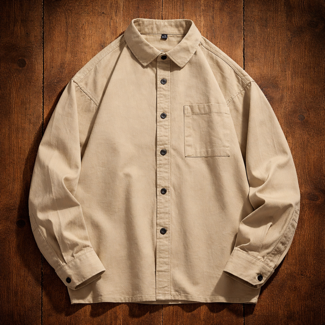 Cotton Long-Sleeve Shirt