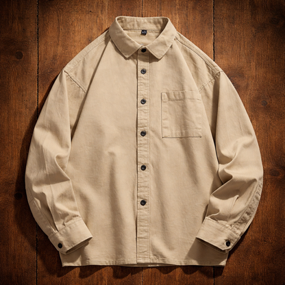 Cotton Long-Sleeve Shirt