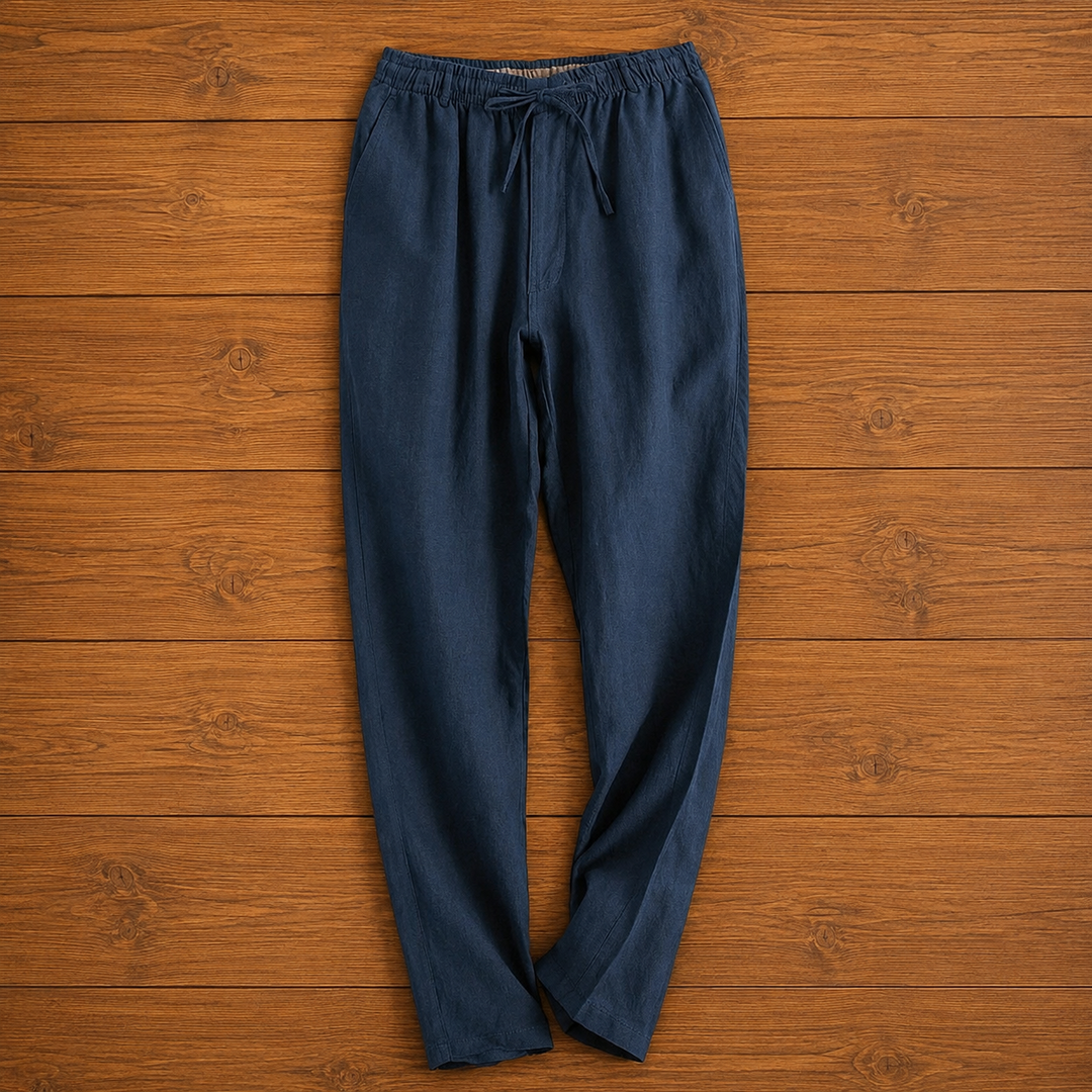 Drawstring Woven Casual Pants
