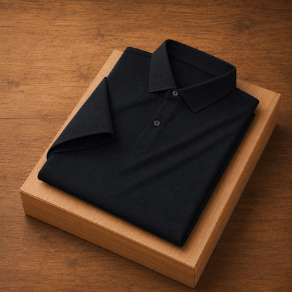 Luxury Knit Polo Shirt