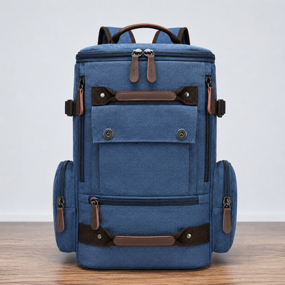Multi-Functional Canvas Backpack