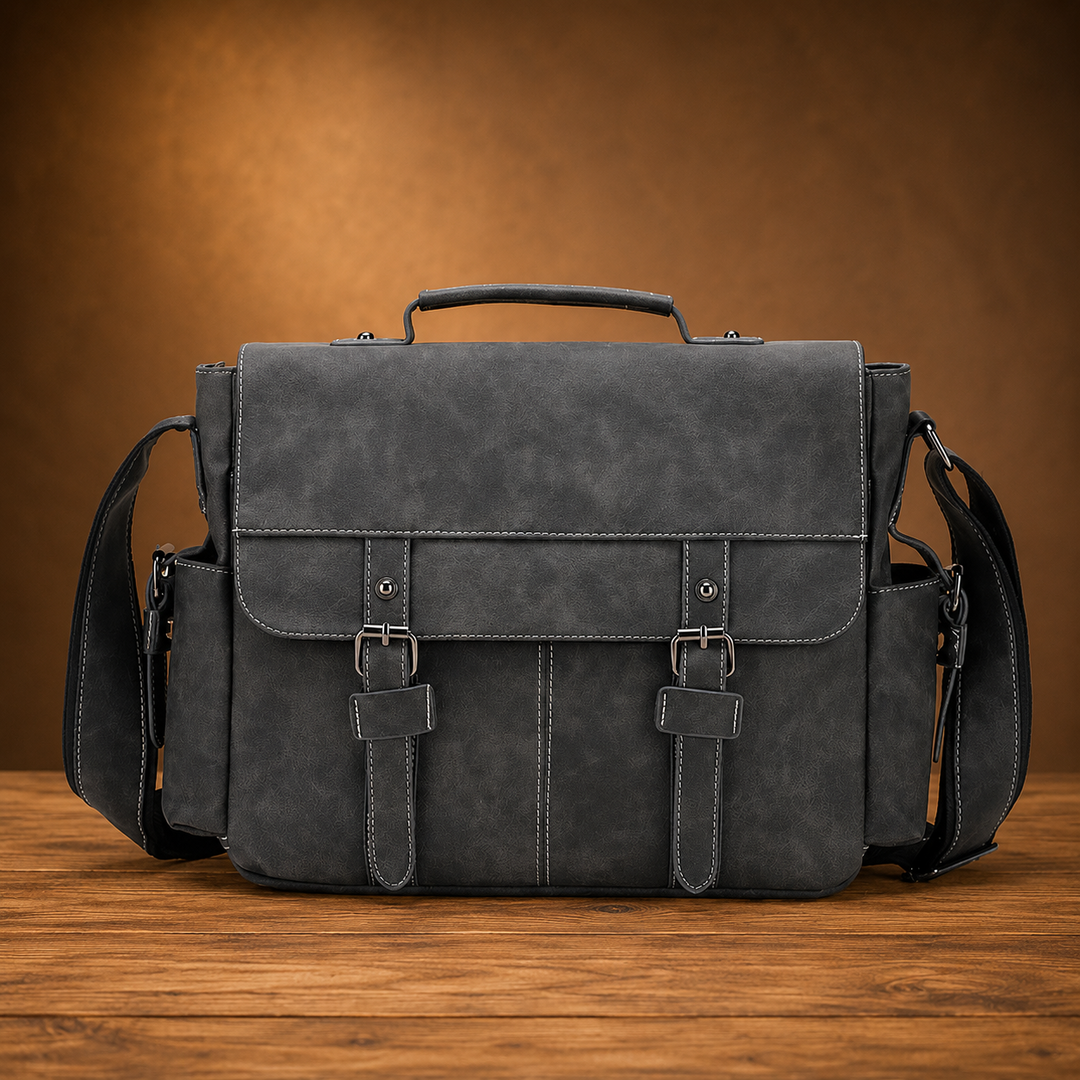 Vintage Messenger Briefcase