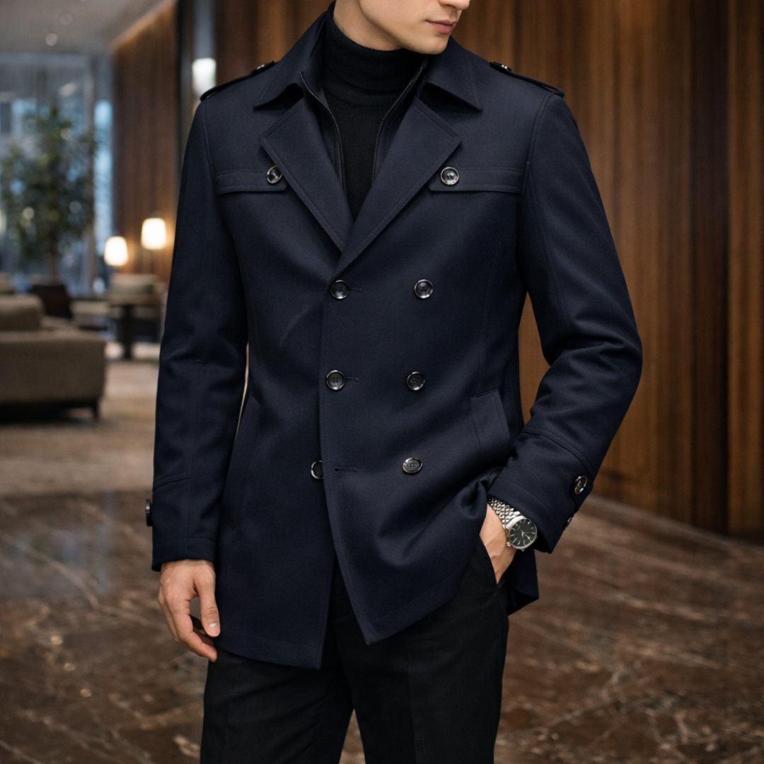 Belted Tailored Coat