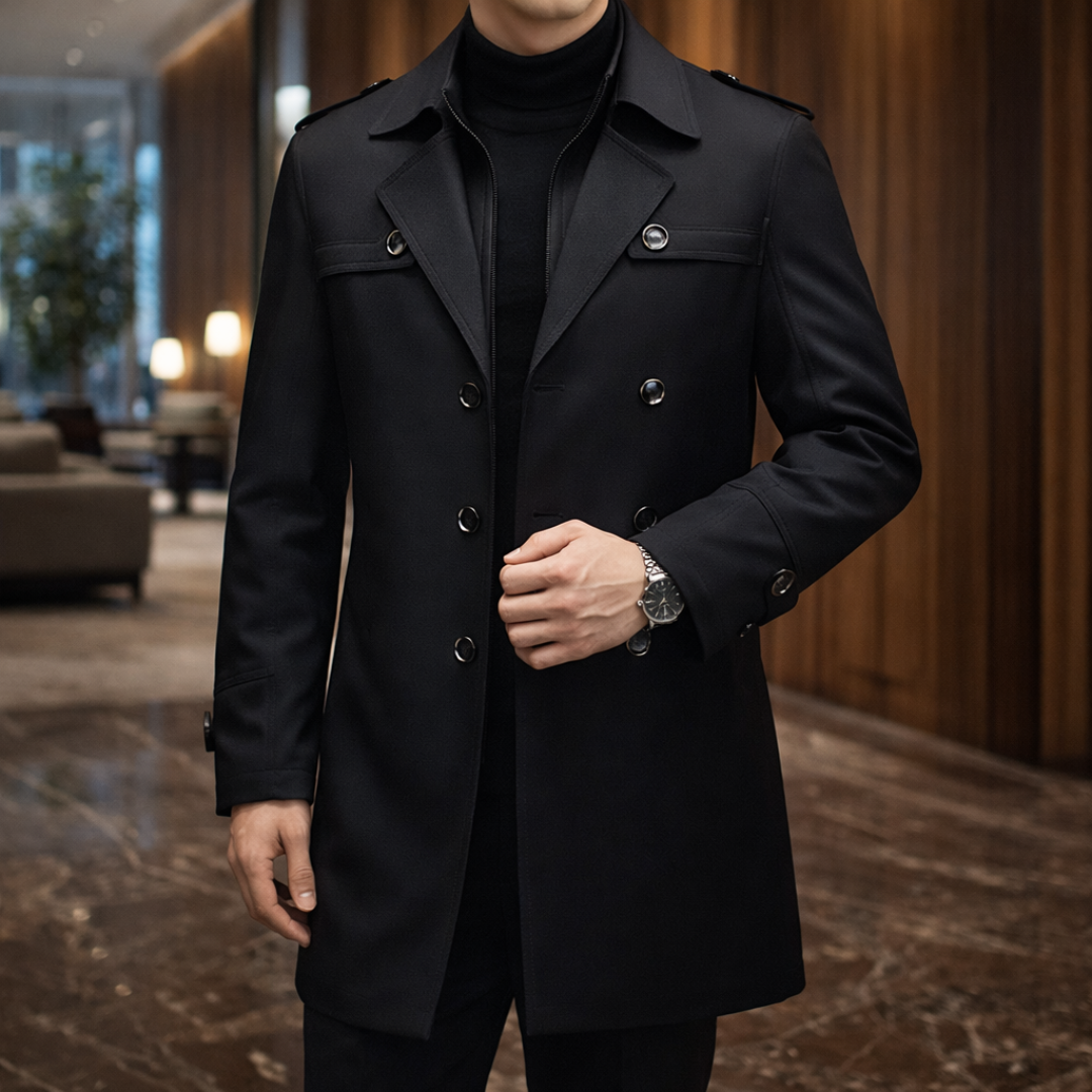 Belted Tailored Coat