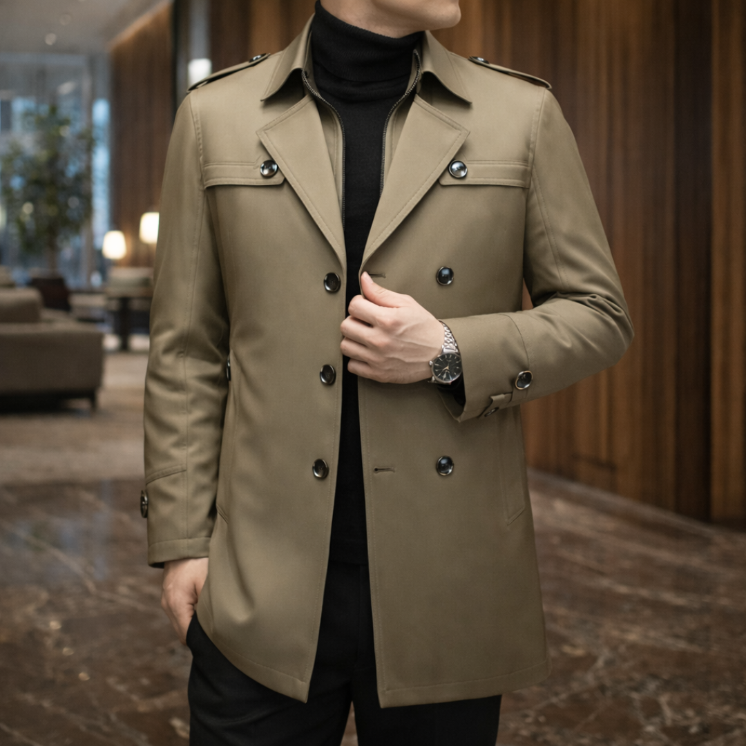 Belted Tailored Coat