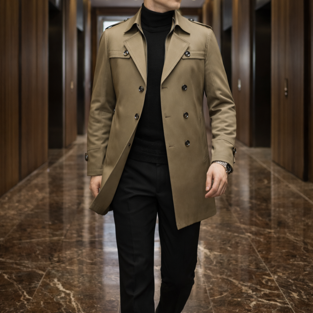 Belted Tailored Coat