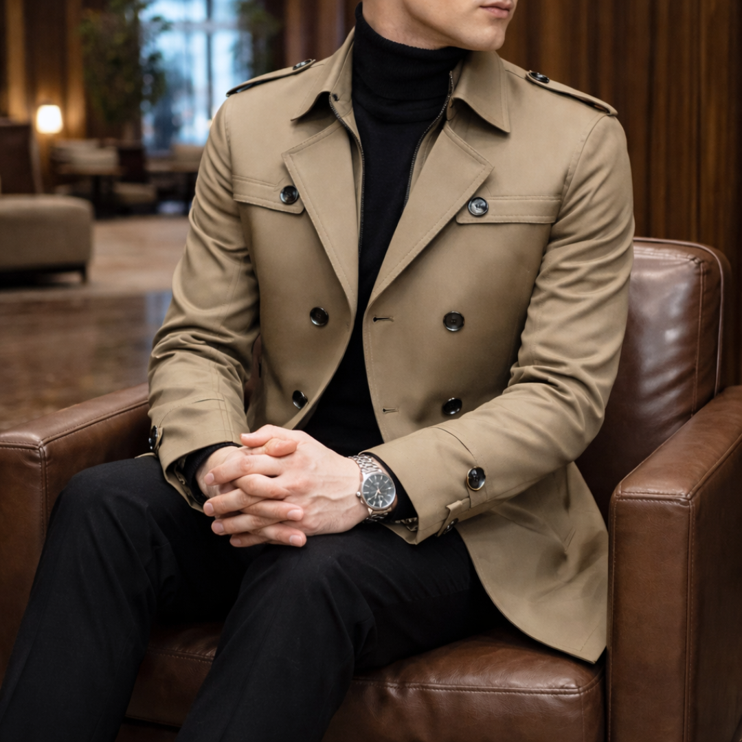 Belted Tailored Coat