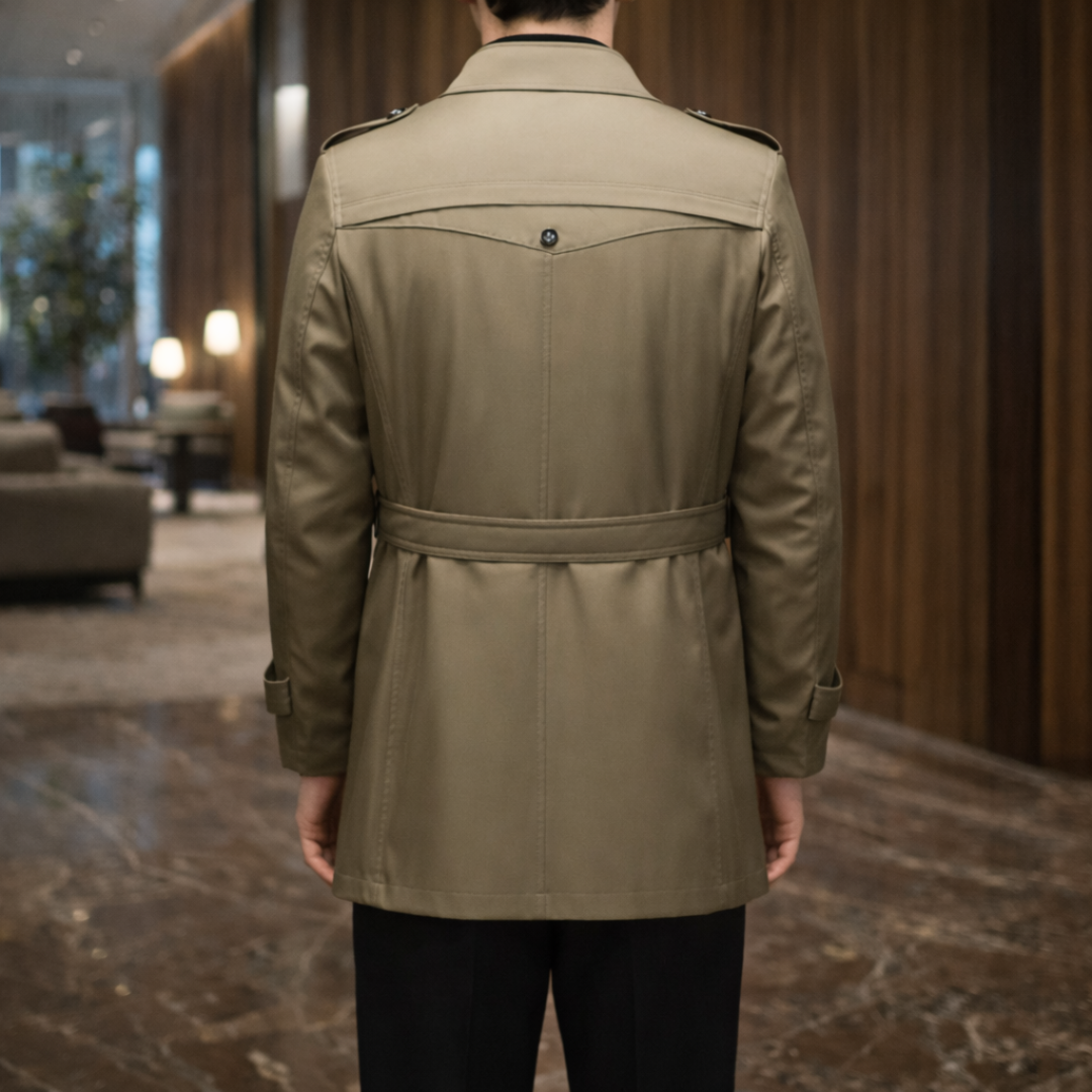 Belted Tailored Coat