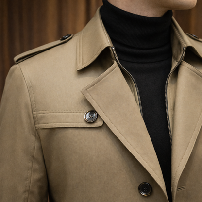 Belted Tailored Coat