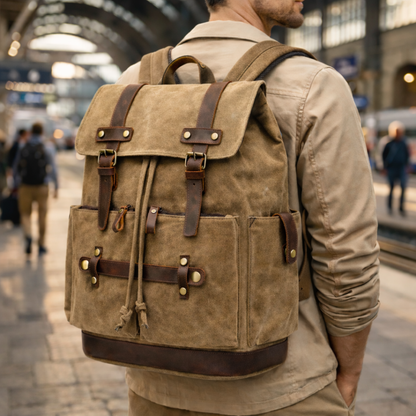 Canvas Utility Backpack