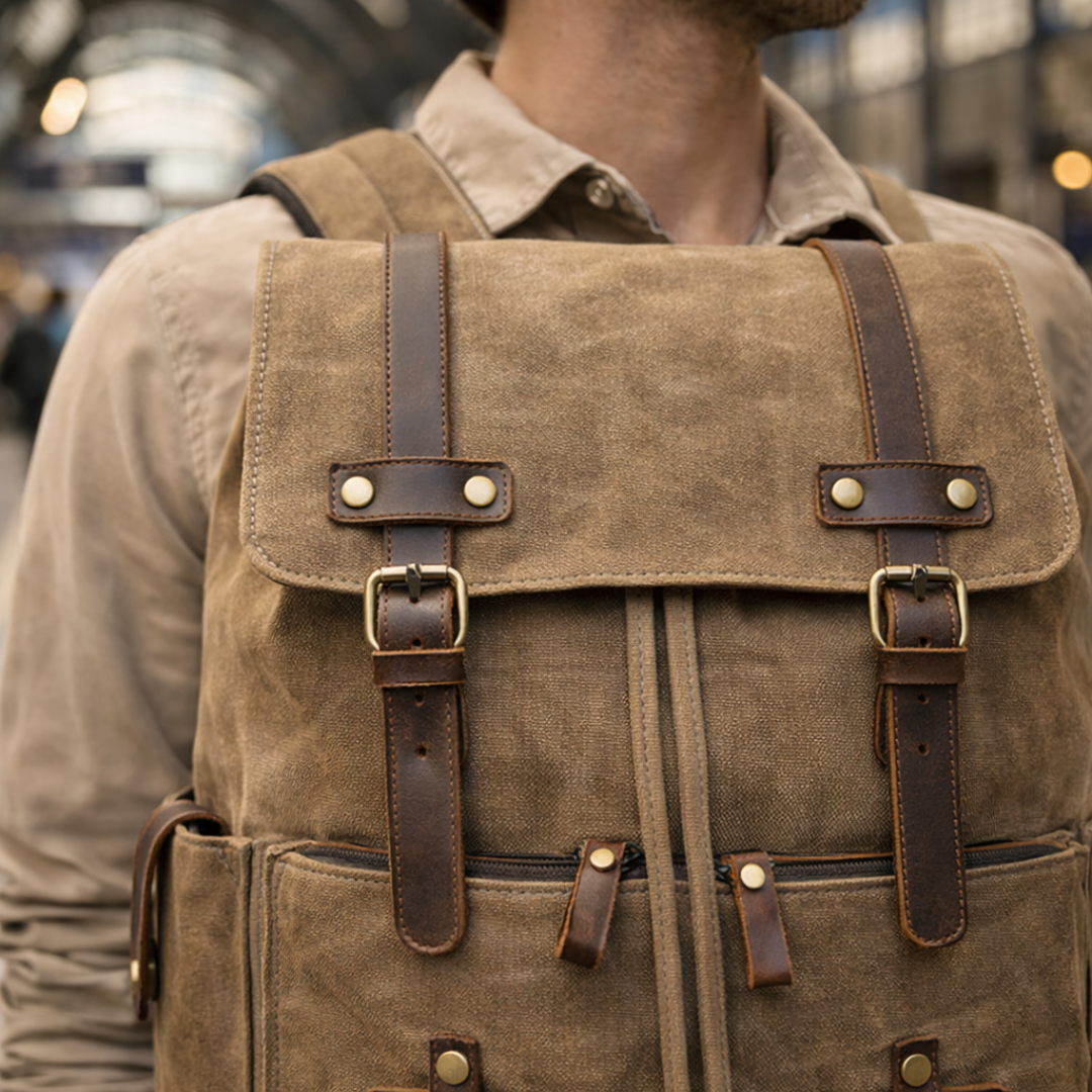 Canvas Utility Backpack