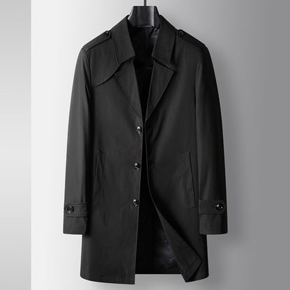 MID-LENGTH TRENCH COAT