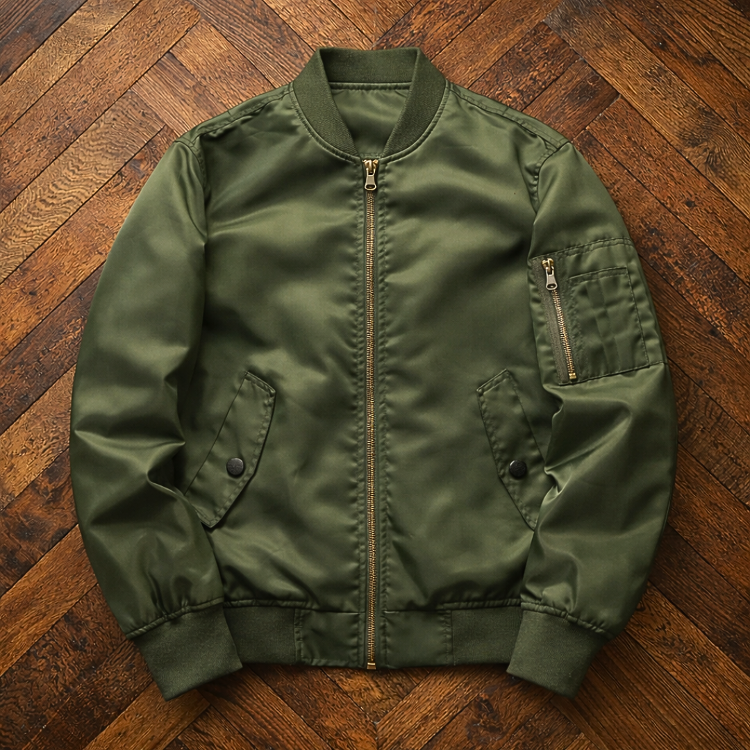 Bomber Zip Jacket