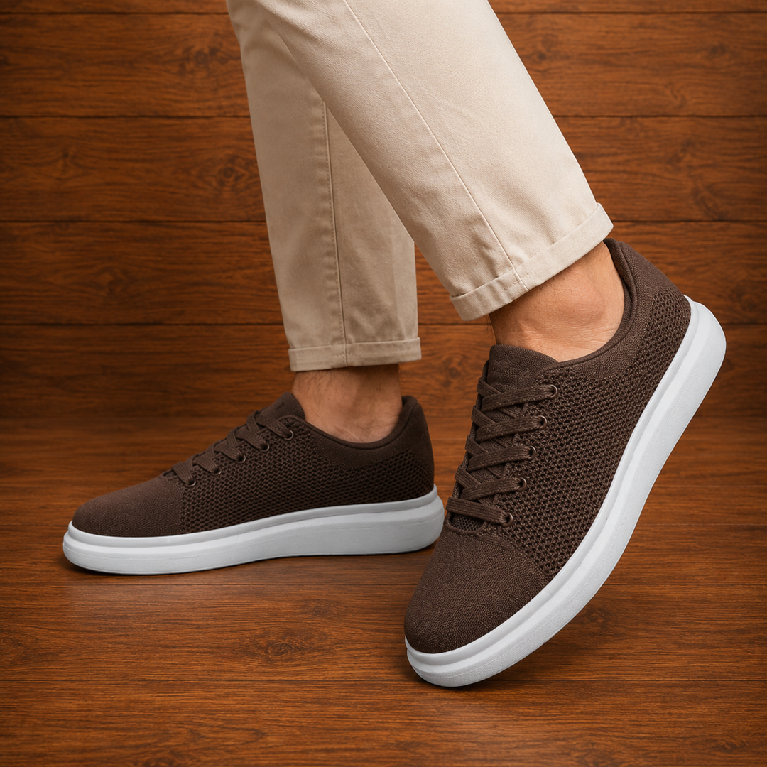 Breathable Knit Walking Sneakers