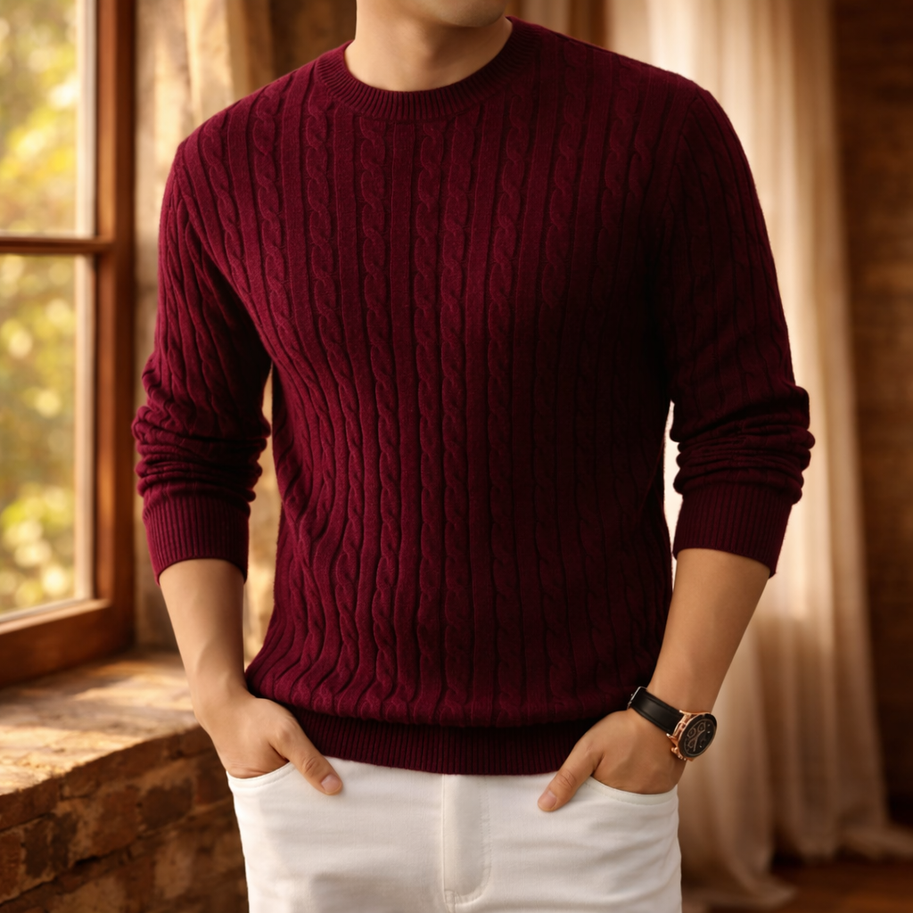 Cozy Fit Knit Sweater