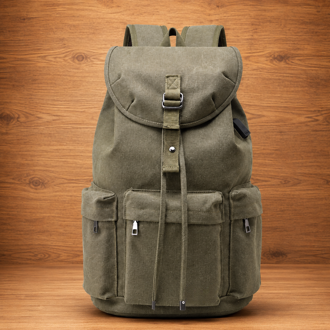 Canvas Rucksack Backpack