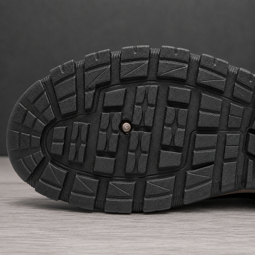 Outdoor Leather Slip-Ons