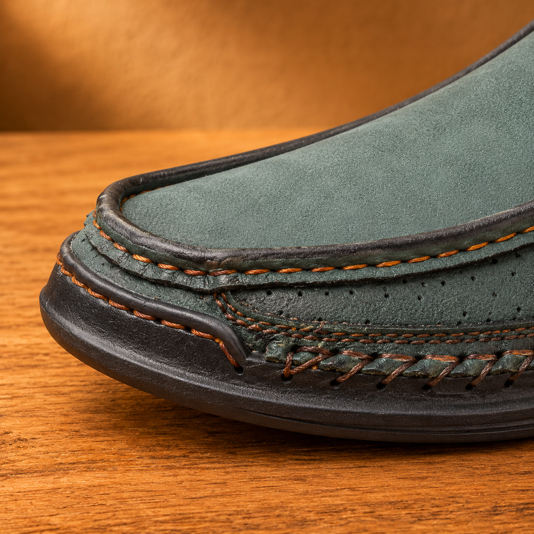 Leather Comfort Slip-Ons