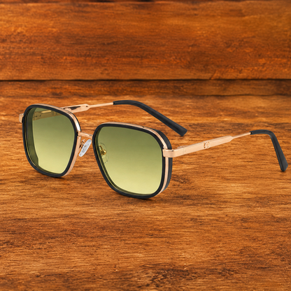 Geometric Frame Sunglasses