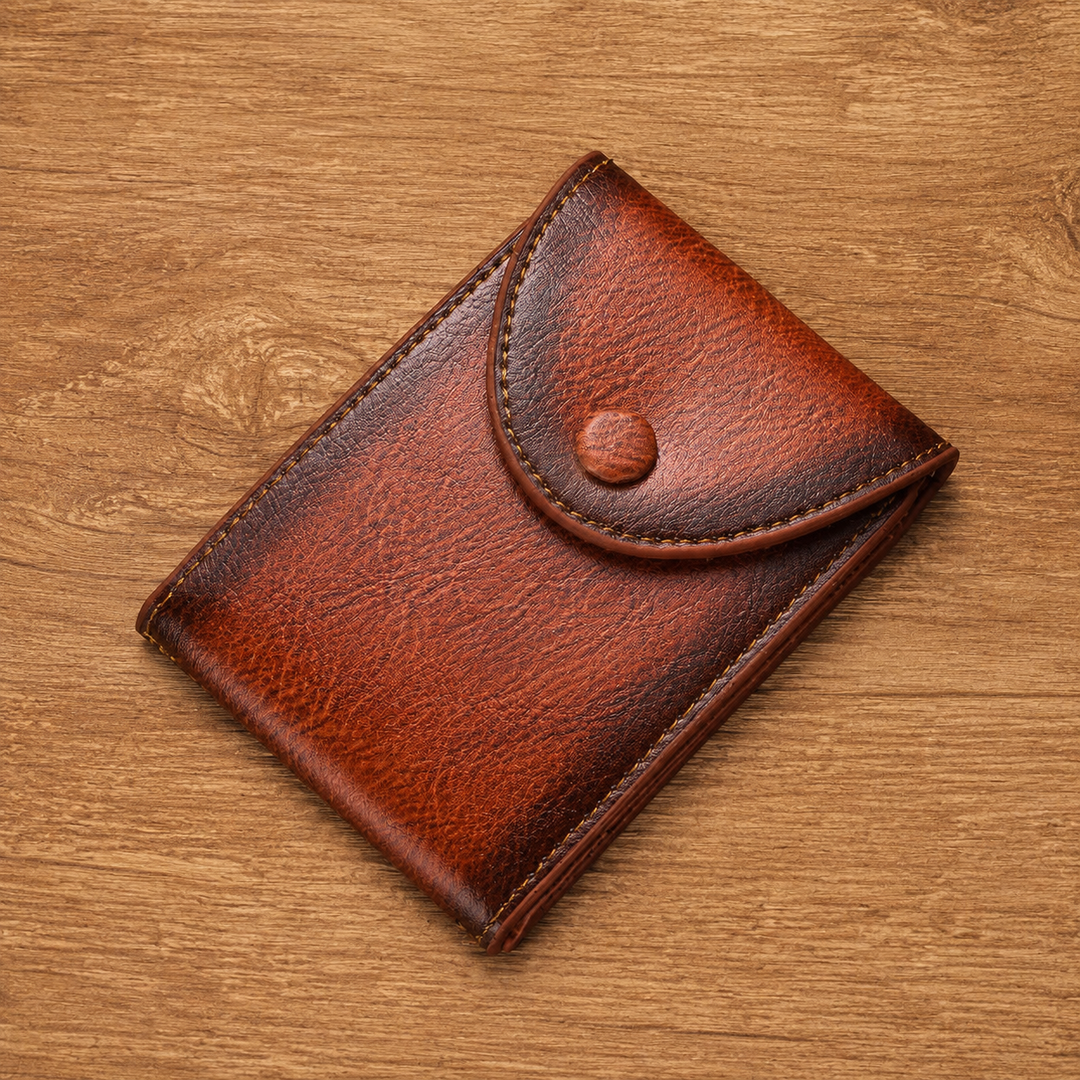 Leather Card Holder Wallet