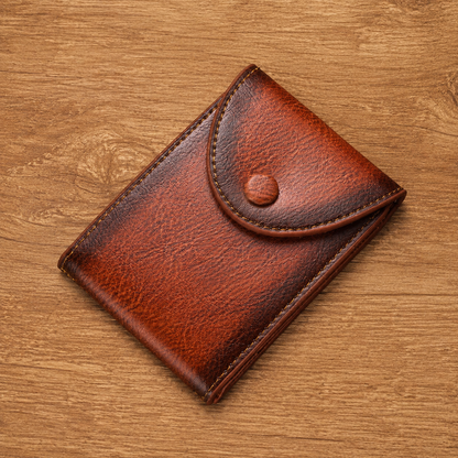 Leather Card Holder Wallet