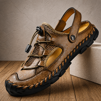 Breathable Leather Sandals