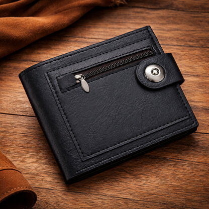 Compact Leather Wallet