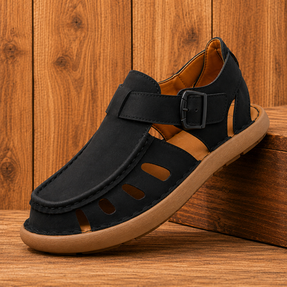 Casual Leather Walking Sandals