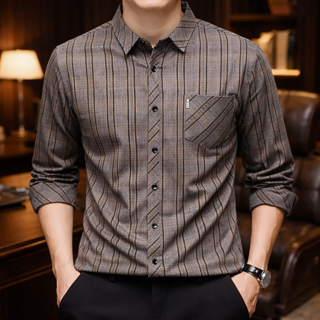 Classic Plaid Button Shirt