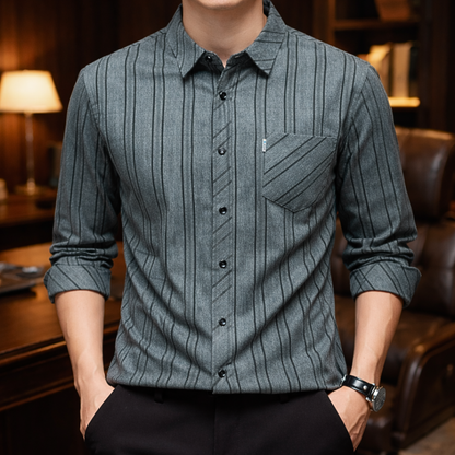 Classic Plaid Button Shirt
