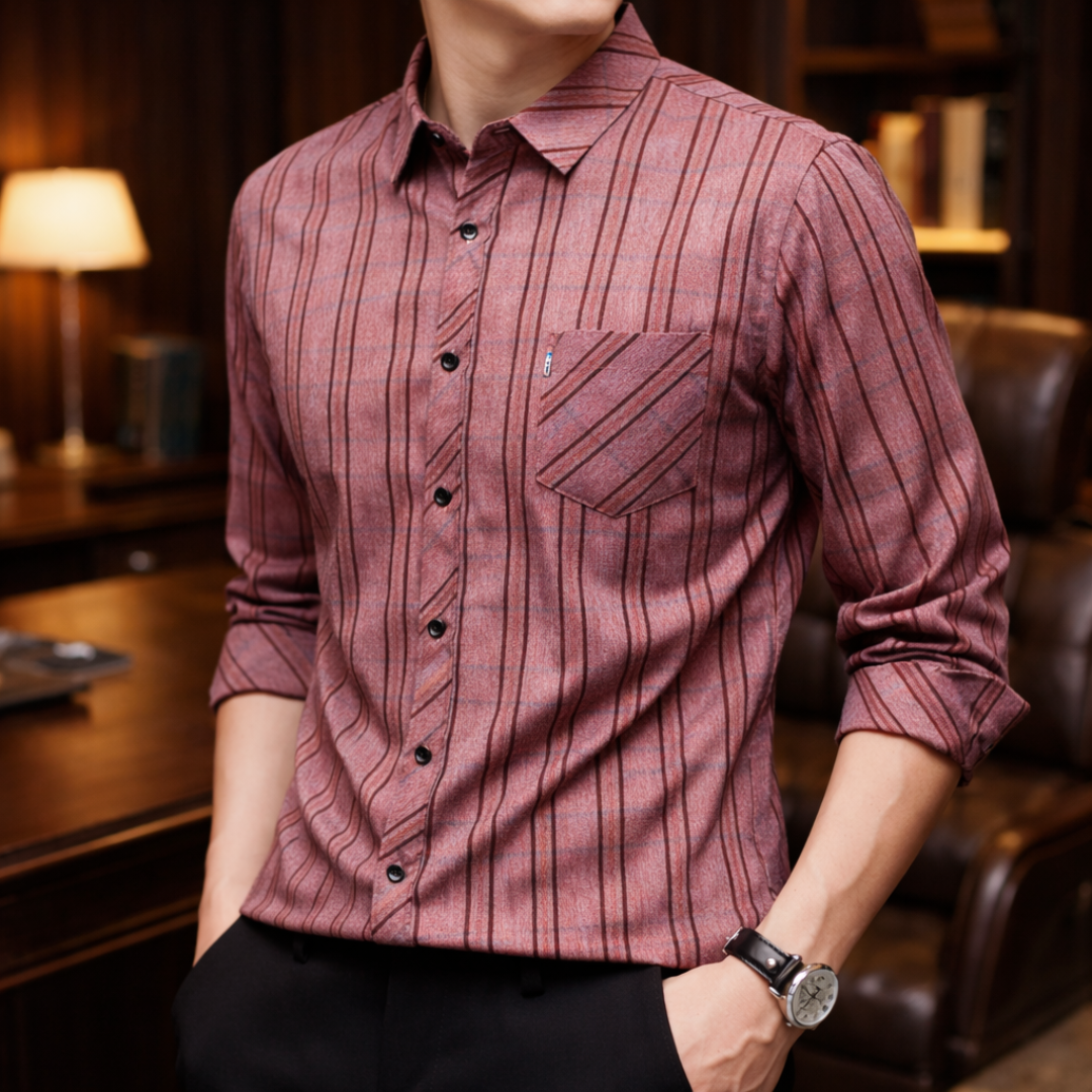 Classic Plaid Button Shirt