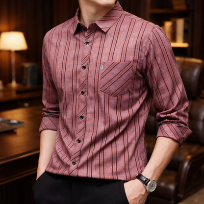 Classic Plaid Button Shirt