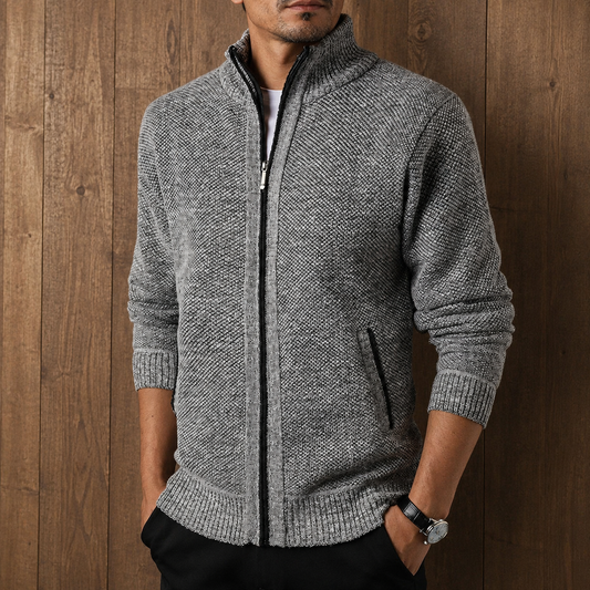 Textured Knit Cardigan