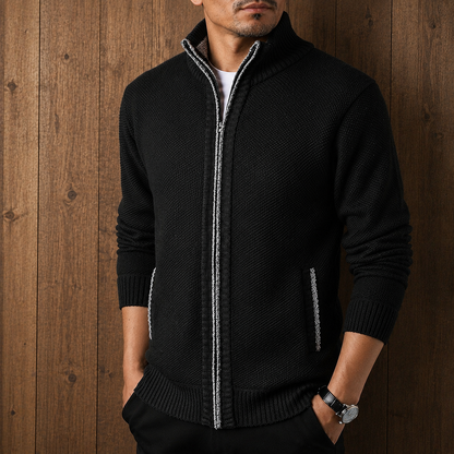 Textured Knit Cardigan