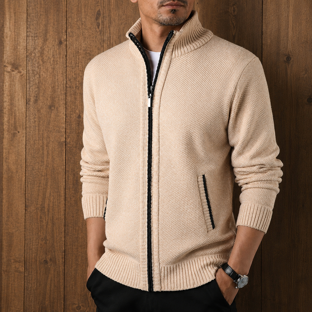 Textured Knit Cardigan