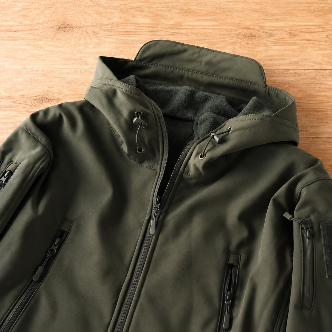 Hooded Softshell Tactical Jacket