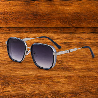 Geometric Frame Sunglasses