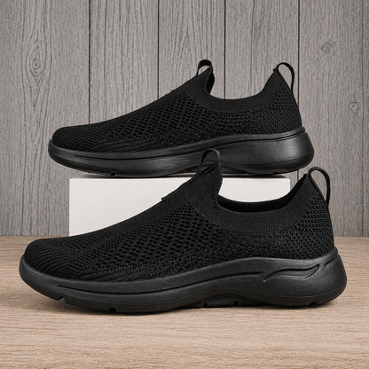 Breathable Knit Slip-Ons