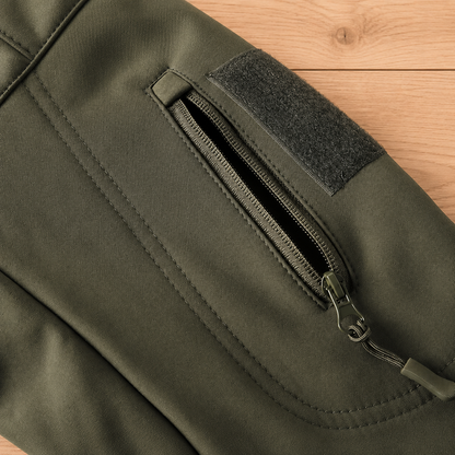 Hooded Softshell Tactical Jacket