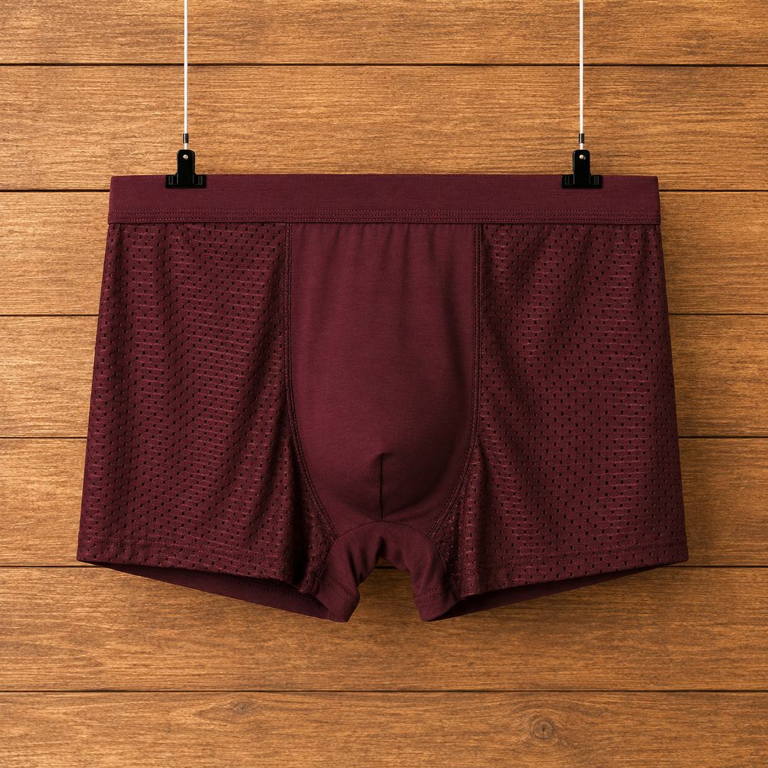 Breathable Mesh Boxer Briefs