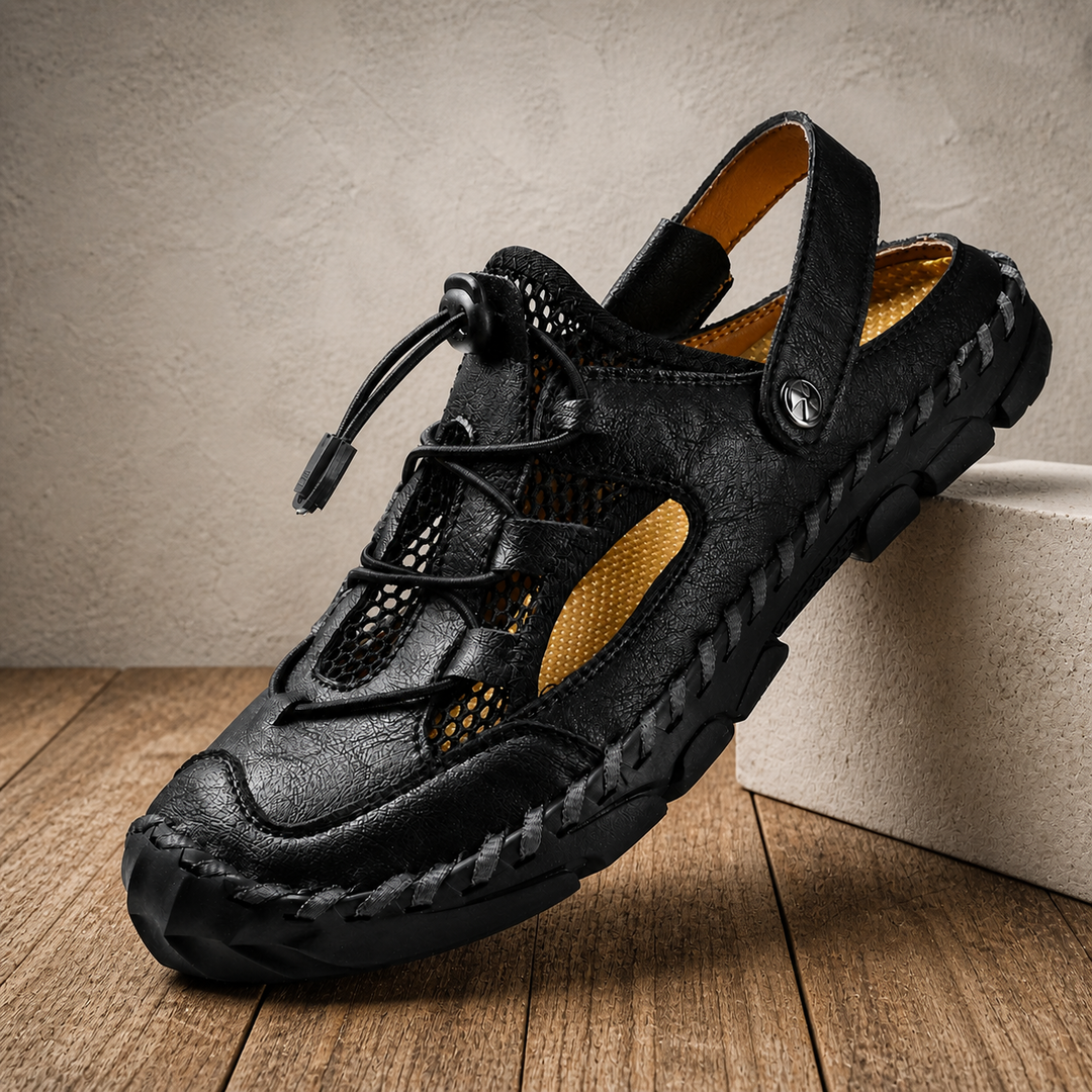 Breathable Leather Sandals