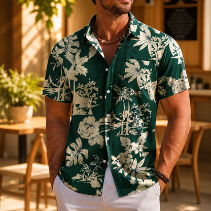 Tropical Floral Shirt
