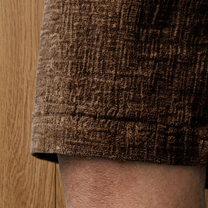 Textured Casual Comfort Shorts