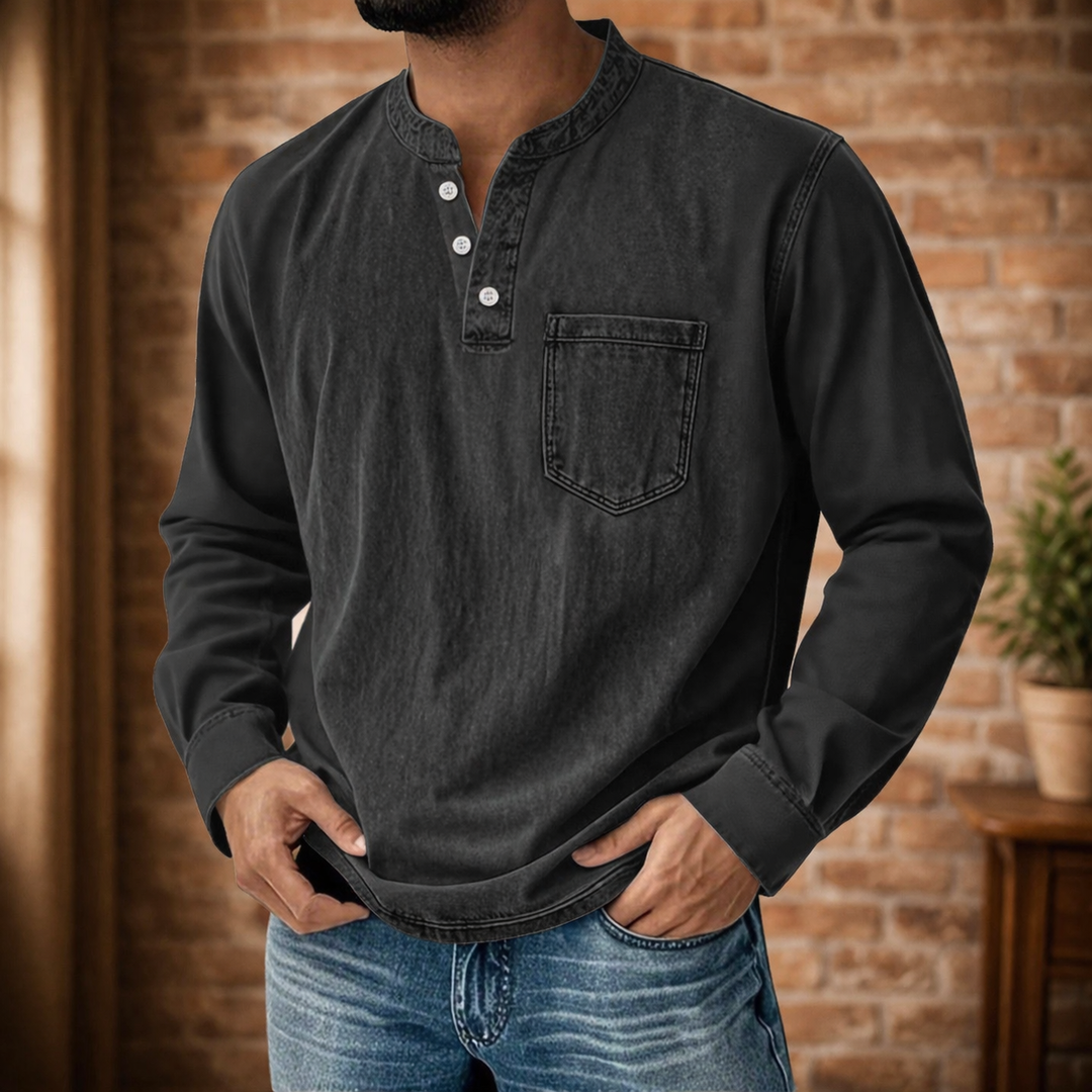 Long-Sleeve Casual Shirt