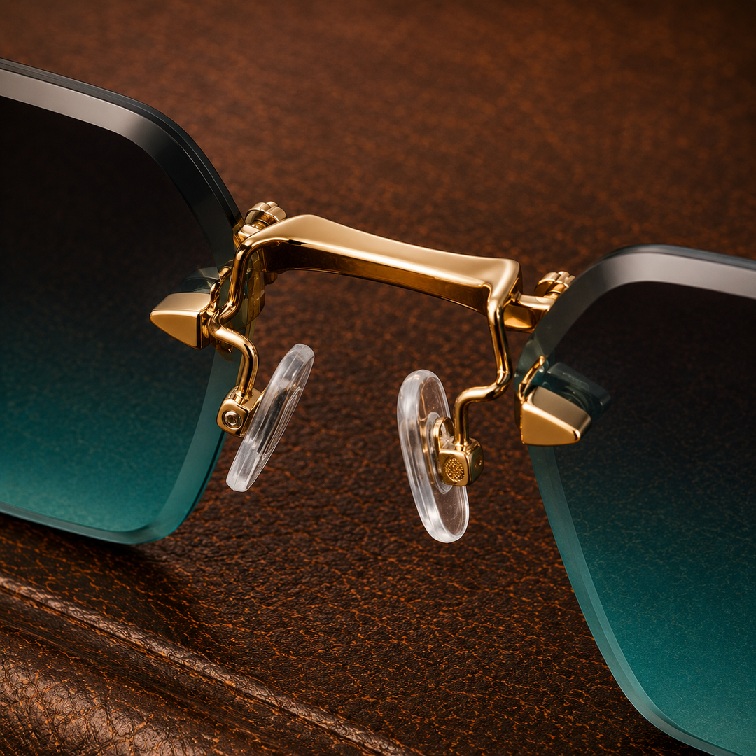 Rimless Square Sunglasses