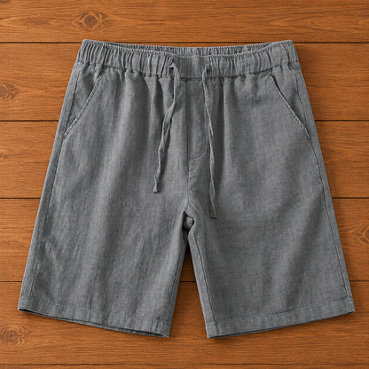 Linen Drawstring Shorts