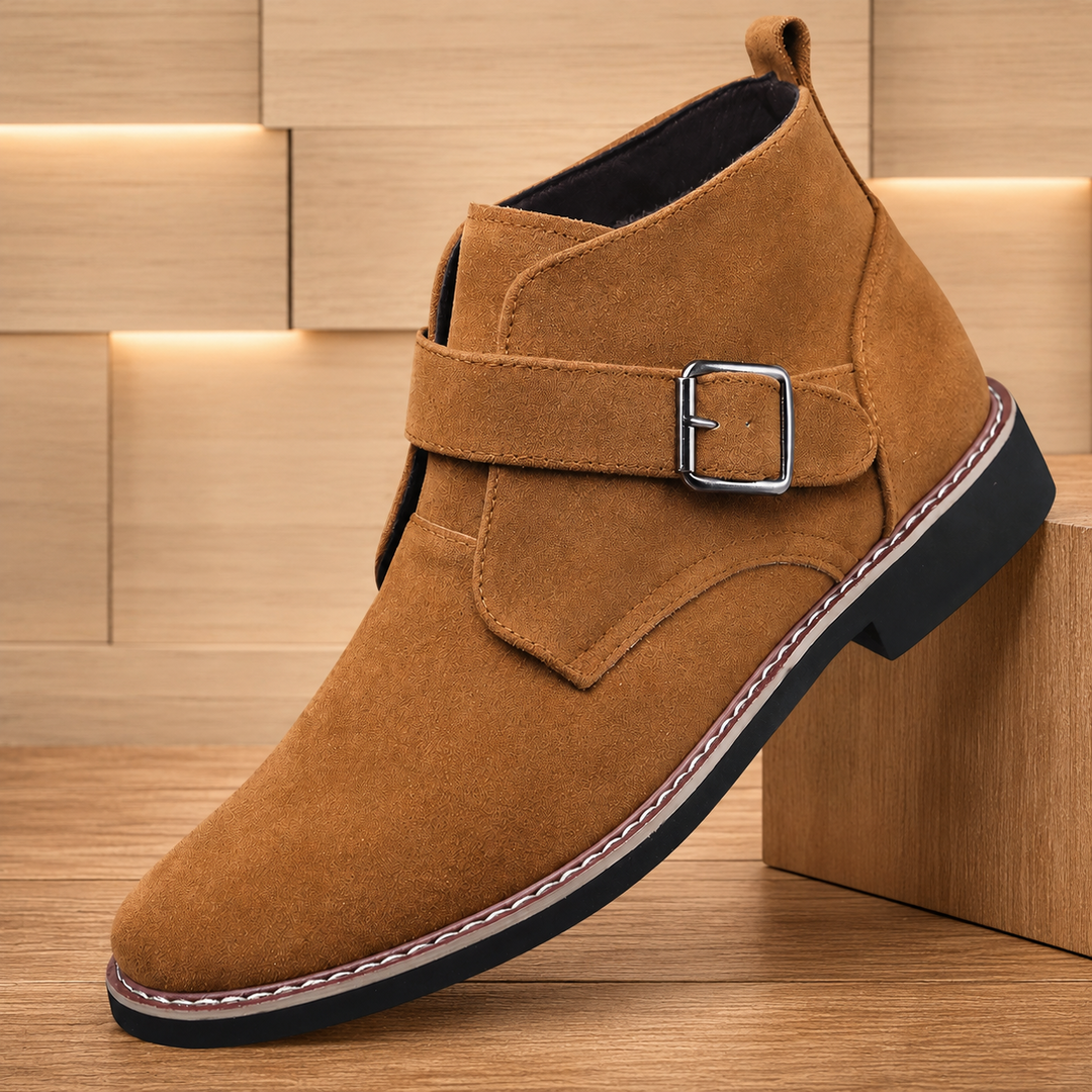 Monk Strap Ankle Boots