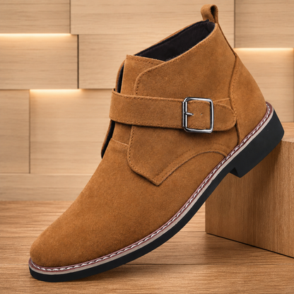 Monk Strap Ankle Boots
