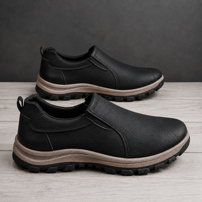 Outdoor Leather Slip-Ons