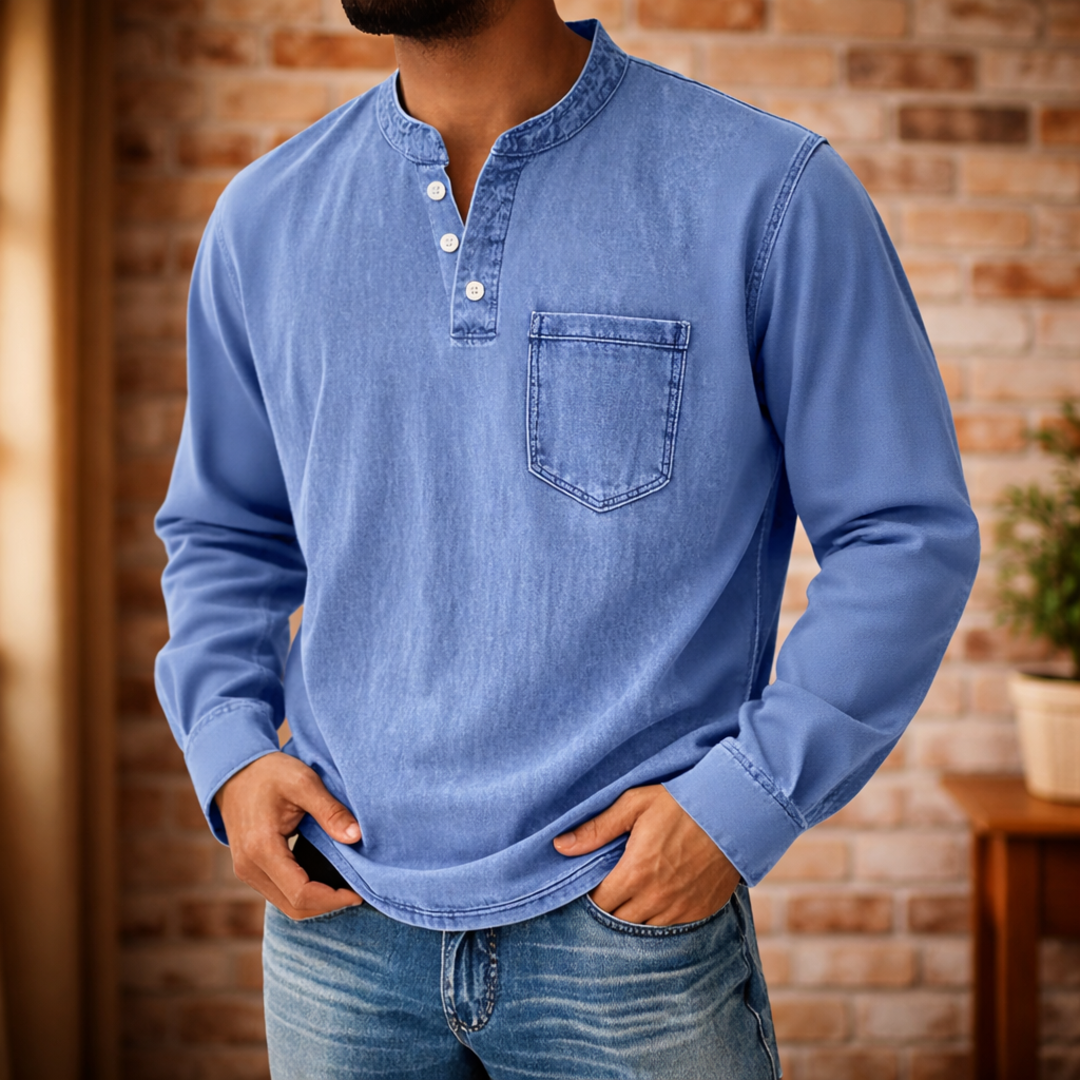 Long-Sleeve Casual Shirt